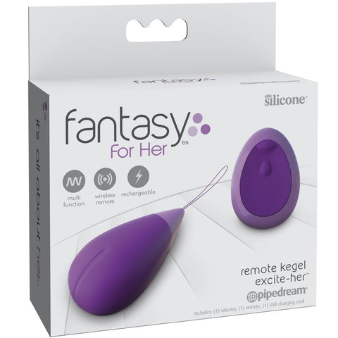 Pipedream Fantasy For Her Remote Kegel Excite-Her - Extreme Toyz Singapore - https://extremetoyz.com.sg - Sex Toys and Lingerie Online Store