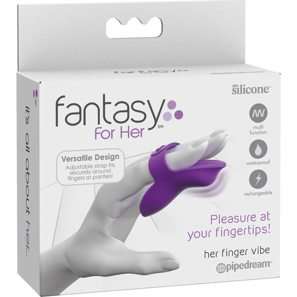 Pipedream Fantasy For Her Finger Vibe - Extreme Toyz Singapore - https://extremetoyz.com.sg - Sex Toys and Lingerie Online Store
