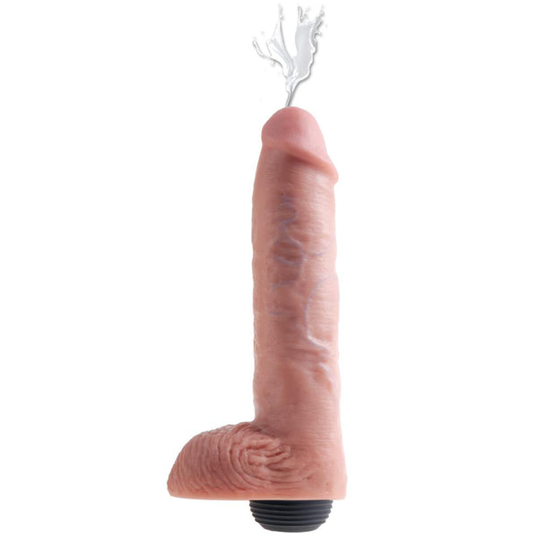 Pipedream King Cock 11" Squirting Cock w/ Balls Dildo  -  Extreme Toyz Singapore - https://extremetoyz.com.sg - Sex Toys and Lingerie Online Store