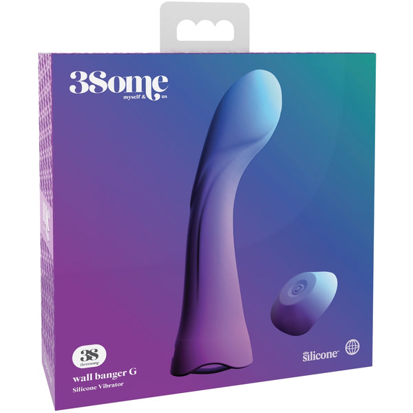 Pipedream 3Some Wall Banger G Silicone Vibrator - Extreme Toyz Singapore - https://extremetoyz.com.sg - Sex Toys and Lingerie Online Store