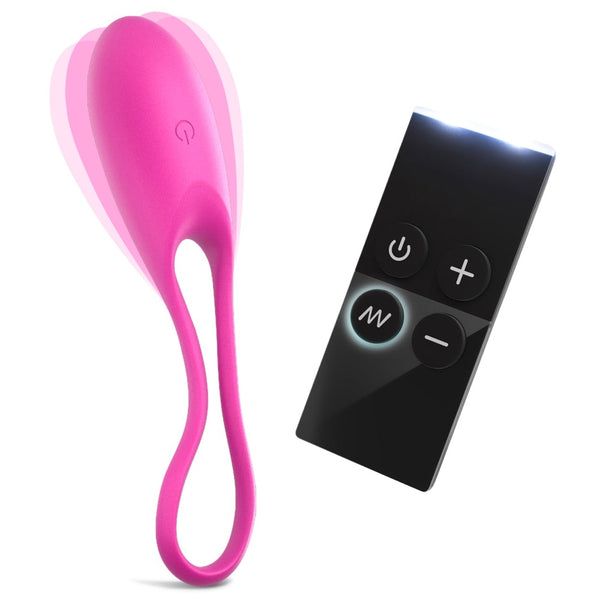 LOVE TO LOVE Feel Love Remote Control Rechargeable Vibrating Egg - Danger Pink -    Extreme Toyz Singapore - https://extremetoyz.com.sg - Sex Toys and Lingerie Online Store