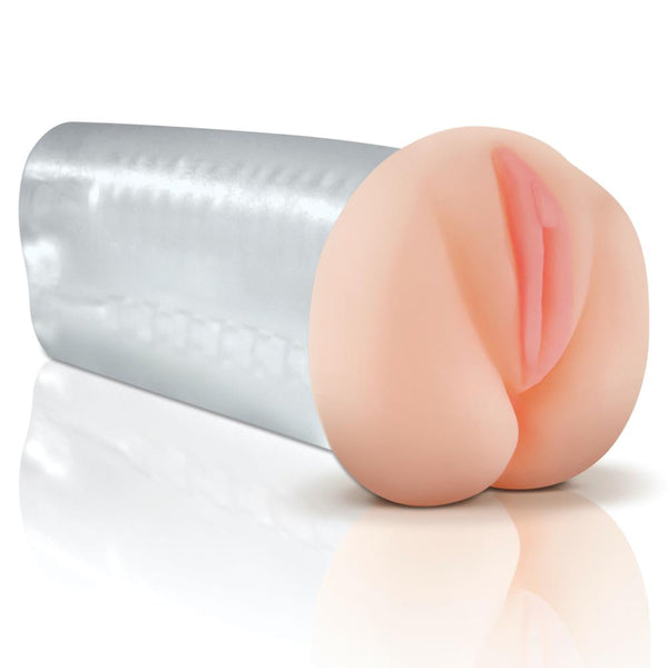 Pipedream Extreme Toyz Deluxe See-Thru Stroker - Extreme Toyz Singapore - https://extremetoyz.com.sg - Sex Toys and Lingerie Online Store