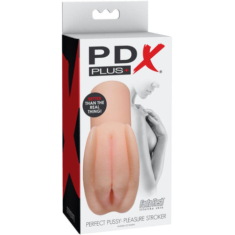 Pipedream PDX Plus Prefect Pussy Pleasure Stroker (Light)- Extreme Toyz Singapore - https://extremetoyz.com.sg - Sex Toys and Lingerie Online Store
