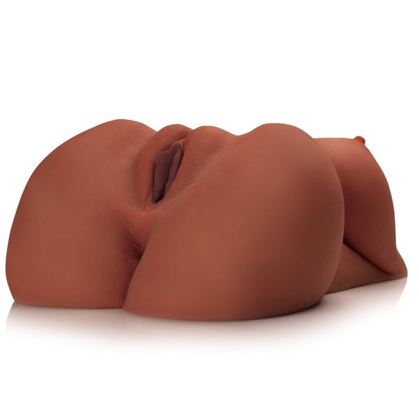 Pipedream Products PDX Plus EZ Bang Torso (Brown) - Extreme Toyz Singapore - https://extremetoyz.com.sg - Sex Toys and Lingerie Online Store