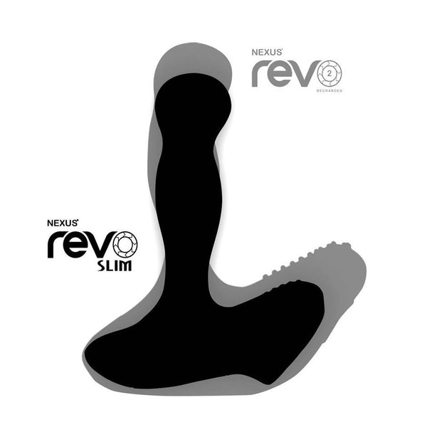 Nexus Revo Slim Rotating Remote Control Prostate Massager - Extreme Toyz Singapore - https://extremetoyz.com.sg - Sex Toys and Lingerie Online Store - Bondage Gear / Vibrators / Electrosex Toys / Wireless Remote Control Vibes / Sexy Lingerie and Role Play / BDSM / Dungeon Furnitures / Dildos and Strap Ons  / Anal and Prostate Massagers / Anal Douche and Cleaning Aide / Delay Sprays and Gels / Lubricants and more...