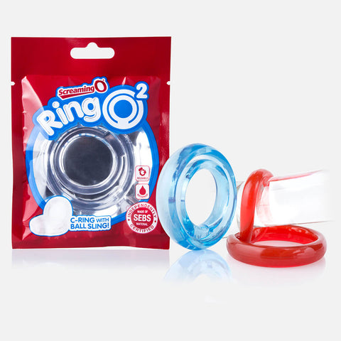 Screaming O RingO 2 Double Erection Ring (3 Colours Available) - Extreme Toyz Singapore - https://extremetoyz.com.sg - Sex Toys and Lingerie Online Store - Bondage Gear / Vibrators / Electrosex Toys / Wireless Remote Control Vibes / Sexy Lingerie and Role Play / BDSM / Dungeon Furnitures / Dildos and Strap Ons  / Anal and Prostate Massagers / Anal Douche and Cleaning Aide / Delay Sprays and Gels / Lubricants and more...