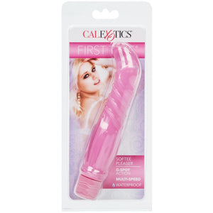 CalExotics First Time Softee Pleaser Vibrator - Extreme Toyz Singapore - https://extremetoyz.com.sg - Sex Toys and Lingerie Online Store