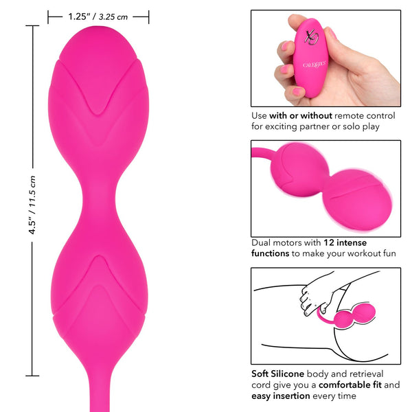 CalExotics Remote Dual Motor Kegel System - Extreme Toyz Singapore - https://extremetoyz.com.sg - Sex Toys and Lingerie Online Store