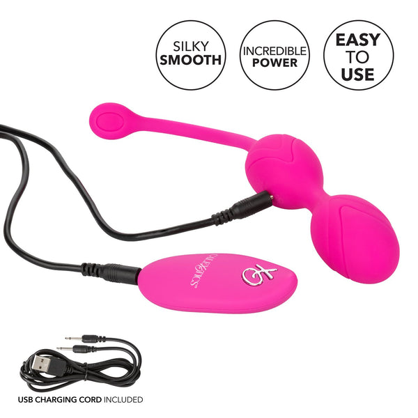 CalExotics Remote Dual Motor Kegel System - Extreme Toyz Singapore - https://extremetoyz.com.sg - Sex Toys and Lingerie Online Store