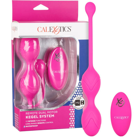 CalExotics Remote Dual Motor Kegel System - Extreme Toyz Singapore - https://extremetoyz.com.sg - Sex Toys and Lingerie Online Store