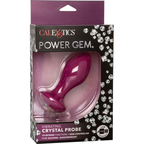 CalExotics Power Gem Vibrating Crystal Probe - Extreme Toyz Singapore - https://extremetoyz.com.sg - Sex Toys and Lingerie Online Store