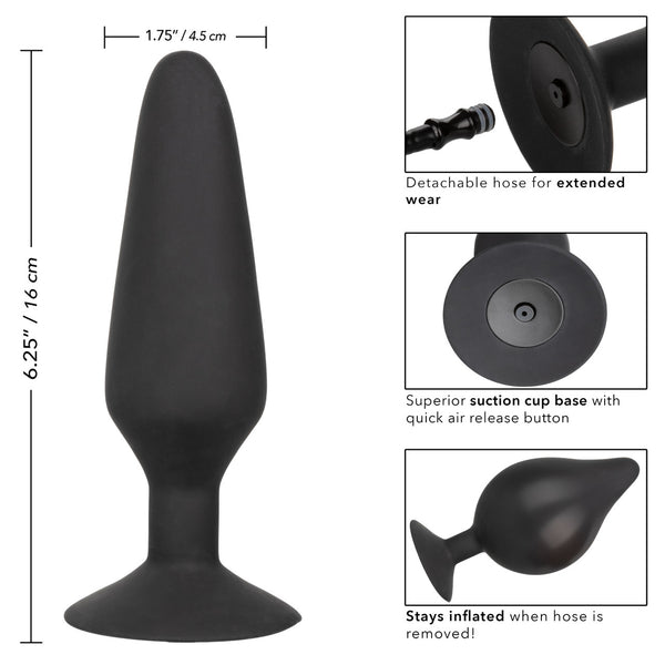CalExotics XL Silicone Inflatable Plug - Extreme Toyz Singapore - https://extremetoyz.com.sg - Sex Toys and Lingerie Online Store - Bondage Gear / Vibrators / Electrosex Toys / Wireless Remote Control Vibes / Sexy Lingerie and Role Play / BDSM / Dungeon Furnitures / Dildos and Strap Ons  / Anal and Prostate Massagers / Anal Douche and Cleaning Aide / Delay Sprays and Gels / Lubricants and more...