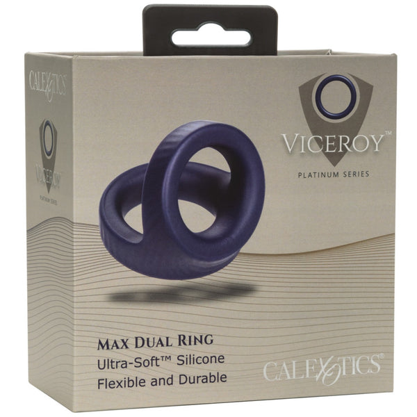 CalExotics Viceroy Max Dual Ring - Extreme Toyz Singapore - https://extremetoyz.com.sg - Sex Toys and Lingerie Online Store