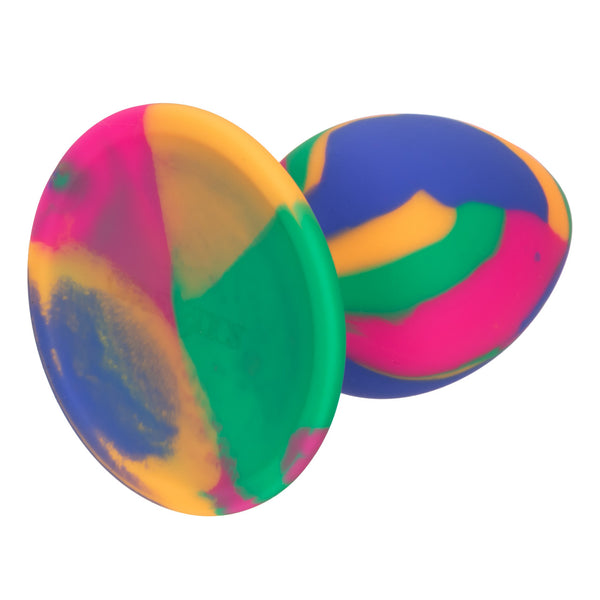 CalExotics Cheeky Medium Tie-Dye Plug - Extreme Toyz Singapore - https://extremetoyz.com.sg - Sex Toys and Lingerie Online Store