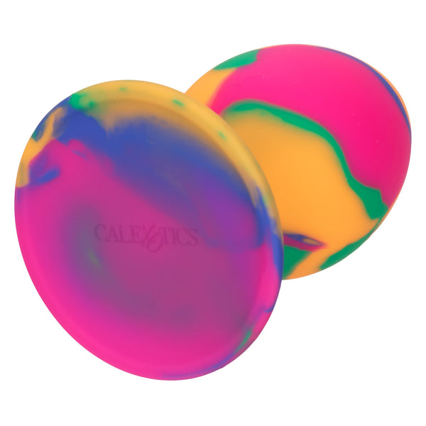 CalExotics Cheeky Large Tie-Dye Plug - Extreme Toyz Singapore - https://extremetoyz.com.sg - Sex Toys and Lingerie Online Store