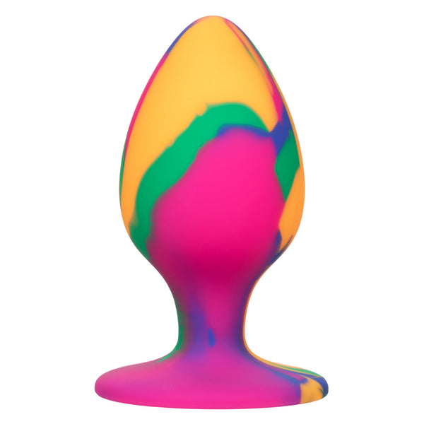 CalExotics Cheeky Large Tie-Dye Plug - Extreme Toyz Singapore - https://extremetoyz.com.sg - Sex Toys and Lingerie Online Store