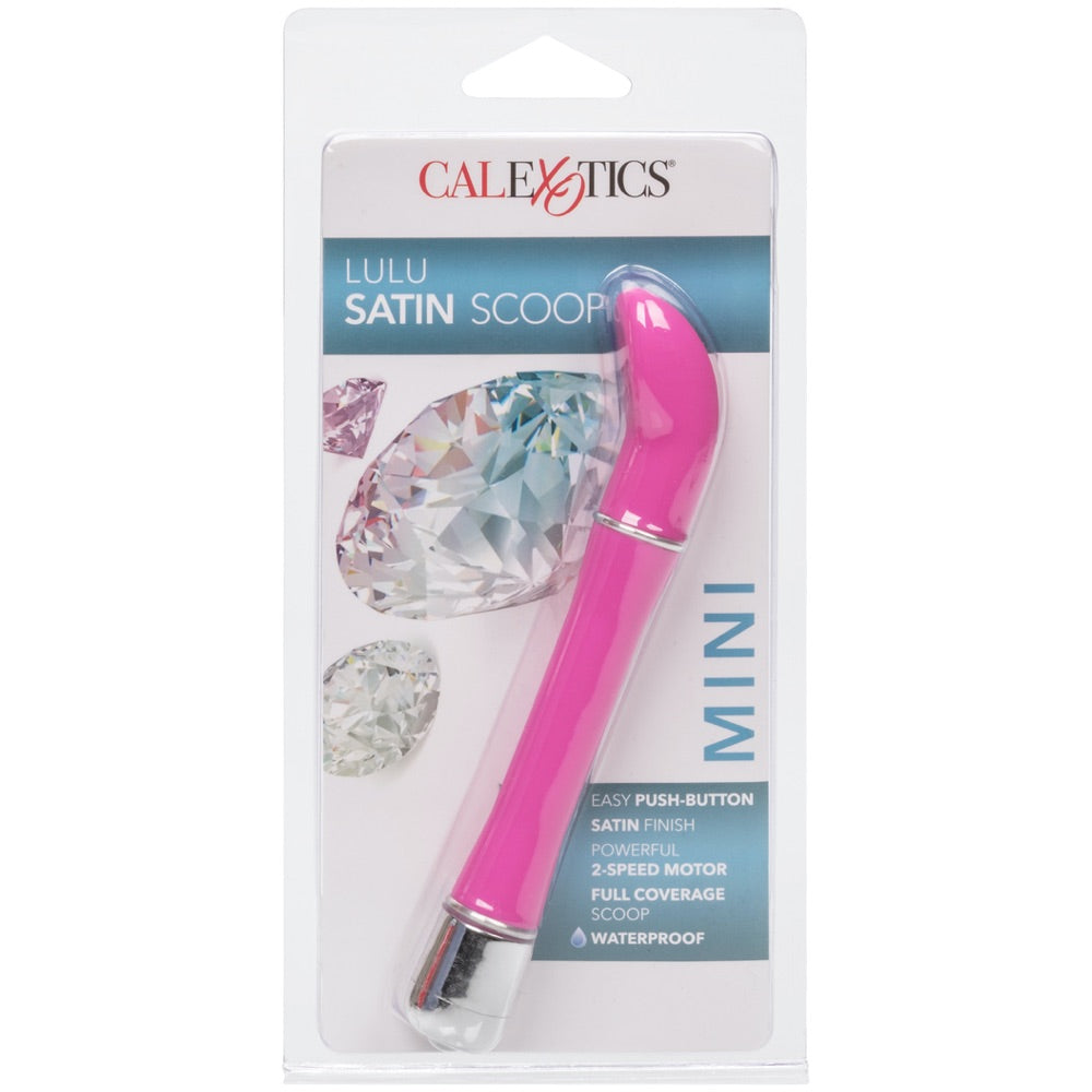 CalExotics Lulu Satin Scoop Clitoral Vibrator - Extreme Toyz Singapore - https://extremetoyz.com.sg - Sex Toys and Lingerie Online Store