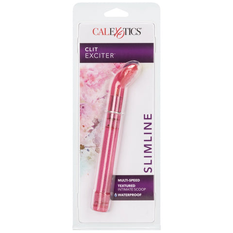 CalExotics CalExotics Slimline Vibrating Clit Exciter - Extreme Toyz Singapore - https://extremetoyz.com.sg - Sex Toys and Lingerie Online Store - Bondage Gear / Vibrators / Electrosex Toys / Wireless Remote Control Vibes / Sexy Lingerie and Role Play / BDSM / Dungeon Furnitures / Dildos and Strap Ons  / Anal and Prostate Massagers / Anal Douche and Cleaning Aide / Delay Sprays and Gels / Lubricants and more...