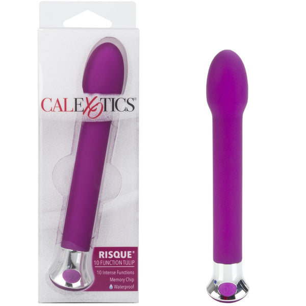 CalExotics Risque 10-Function Tulip Vibrator - Extreme Toyz Singapore - https://extremetoyz.com.sg - Sex Toys and Lingerie Online Store