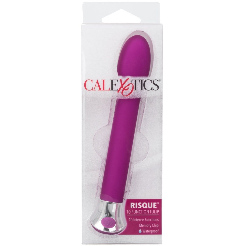 CalExotics Risque 10-Function Tulip Vibrator - Extreme Toyz Singapore - https://extremetoyz.com.sg - Sex Toys and Lingerie Online Store