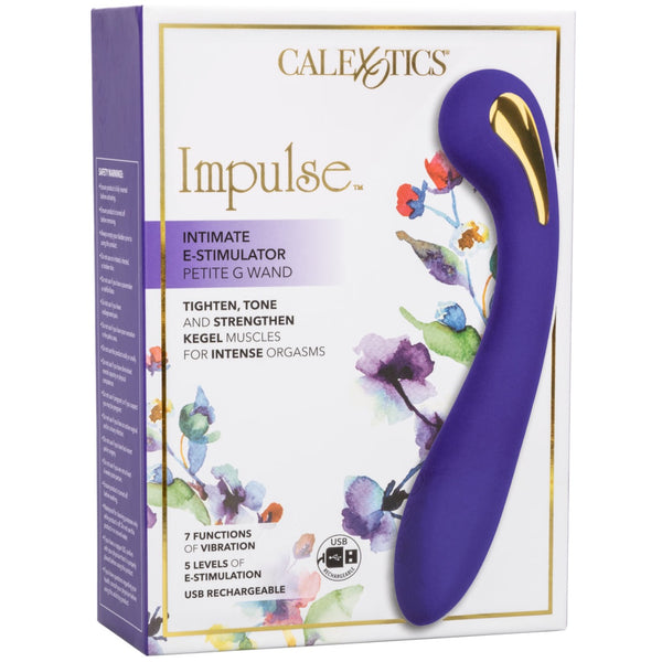 CalExotics Impulse Intimate E-Stimulator Petite G Wand Rechargeable Electrosex Vibrator  - Extreme Toyz Singapore - https://extremetoyz.com.sg - Sex Toys and Lingerie Online Store