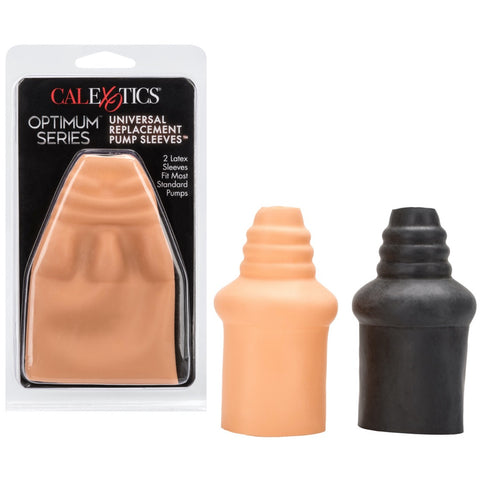 CalExotics Optimum Series Universal Replacement Pump Sleeves (Pack of 2) -  Extreme Toyz Singapore - https://extremetoyz.com.sg - Sex Toys and Lingerie Online Store