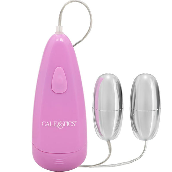 CalExotics Pocket Exotics Waterproof Double Silver Bullets - Extreme Toyz Singapore - https://extremetoyz.com.sg - Sex Toys and Lingerie Online Store - Bondage Gear / Vibrators / Electrosex Toys / Wireless Remote Control Vibes / Sexy Lingerie and Role Play / BDSM / Dungeon Furnitures / Dildos and Strap Ons  / Anal and Prostate Massagers / Anal Douche and Cleaning Aide / Delay Sprays and Gels / Lubricants and more...