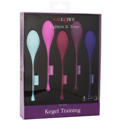 CalExotics Kegel Training 5-Piece Set - Extreme Toyz Singapore - https://extremetoyz.com.sg - Sex Toys and Lingerie Online Store - Bondage Gear / Vibrators / Electrosex Toys / Wireless Remote Control Vibes / Sexy Lingerie and Role Play / BDSM / Dungeon Furnitures / Dildos and Strap Ons  / Anal and Prostate Massagers / Anal Douche and Cleaning Aide / Delay Sprays and Gels / Lubricants and more...