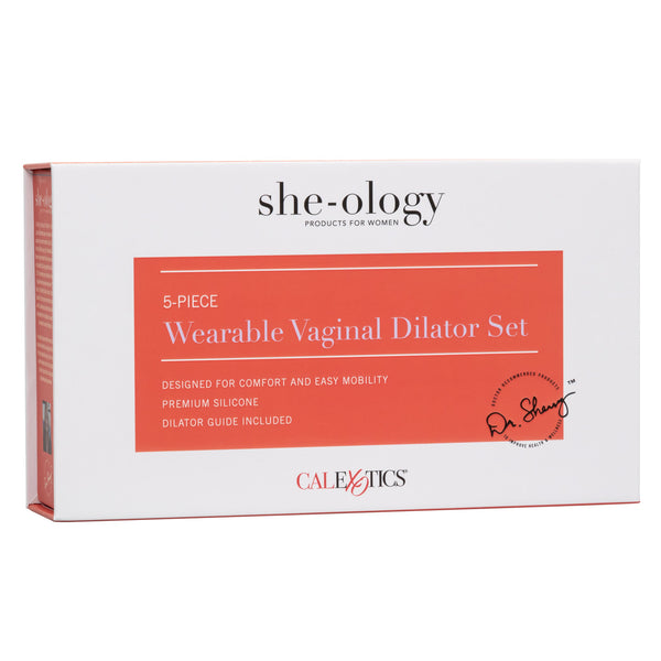 CalExotics She-ology 5-piece Wearable Vaginal Dilator Set - Extreme Toyz Singapore - https://extremetoyz.com.sg - Sex Toys and Lingerie Online Store