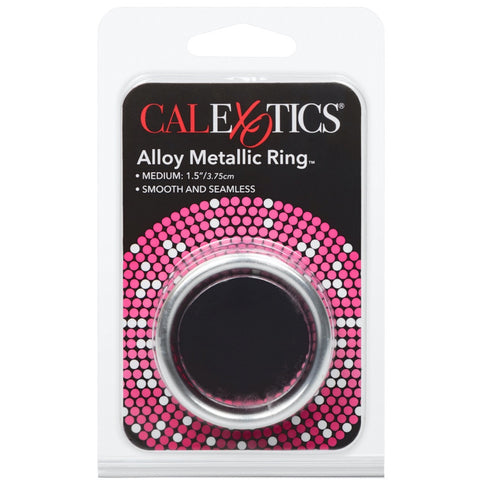 CalExotics Alloy Metallic Ring - Medium - Extreme Toyz Singapore - https://extremetoyz.com.sg - Sex Toys and Lingerie Online Store