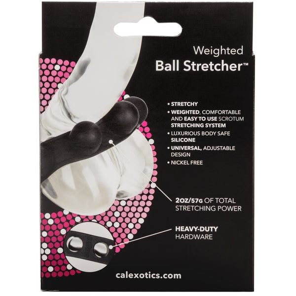 CalExotics Silicone Weighted Ball Stretcher - Extreme Toyz Singapore - https://extremetoyz.com.sg - Sex Toys and Lingerie Online Store