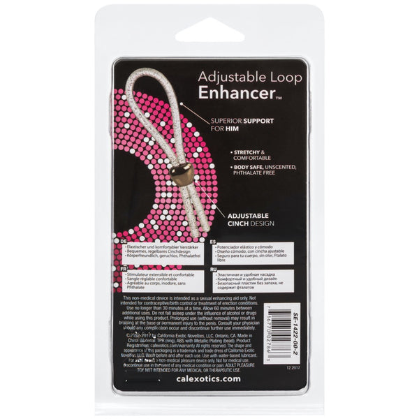 CalExotics Adjustable Loop Enhancer - Extreme Toyz Singapore - https://extremetoyz.com.sg - Sex Toys and Lingerie Online Store