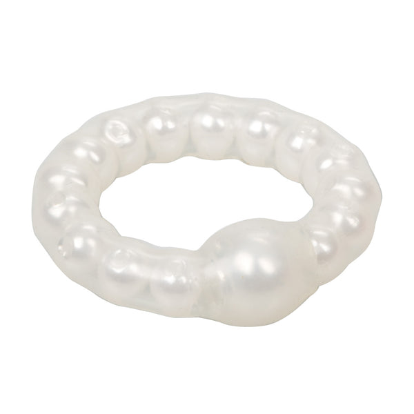 CalExotics Pearl Beaded Prolong Ring - Extreme Toyz Singapore - https://extremetoyz.com.sg - Sex Toys and Lingerie Online Store