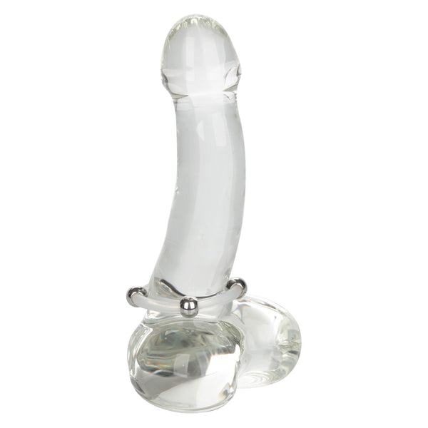 CalExotics Steel Beaded Silicone Ring - Large - Extreme Toyz Singapore - https://extremetoyz.com.sg - Sex Toys and Lingerie Online Store