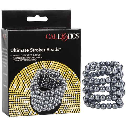 CalExotics Ultimate Stroker Beads Cock Ring - Extreme Toyz Singapore - https://extremetoyz.com.sg - Sex Toys and Lingerie Online Store