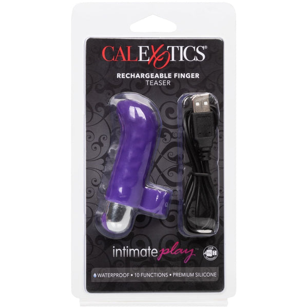 CalExotics Intimate Play Rechargeable Finger Teaser - Extreme Toyz Singapore - https://extremetoyz.com.sg - Sex Toys and Lingerie Online Store