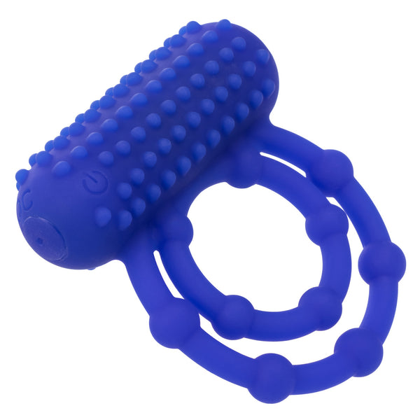 CalExotics Silicone Rechargeable 10 Bead Maximus Cock Ring - Extreme Toyz Singapore - https://extremetoyz.com.sg - Sex Toys and Lingerie Online Store