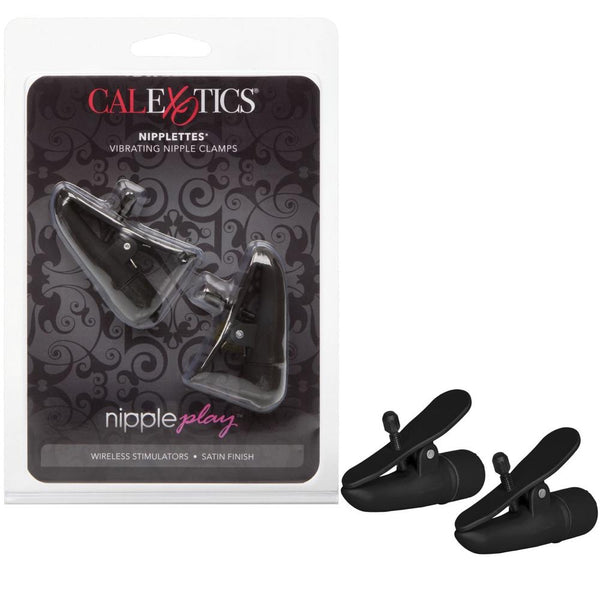 CalExotics Nipple Play Nipplettes - Black - Extreme Toyz Singapore - https://extremetoyz.com.sg - Sex Toys and Lingerie Online Store