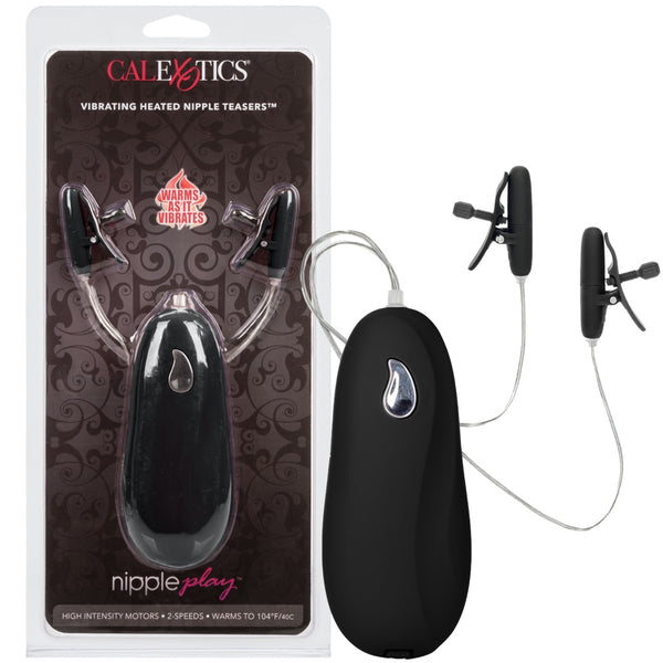 CalExotics Nipple Play Vibrating Heated Nipple Teasers - Extreme Toyz Singapore - https://extremetoyz.com.sg - Sex Toys and Lingerie Online Store