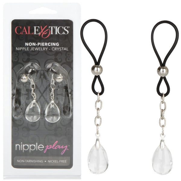 CalExotics Nipple Play Non-Piercing Nipple Jewelry (2 Colours Available) - Extreme Toyz Singapore - https://extremetoyz.com.sg - Sex Toys and Lingerie Online Store
