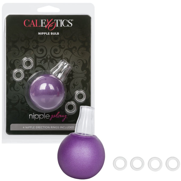 CalExotics Nipple Play Nipple Bulb with Erection Rings - Extreme Toyz Singapore - https://extremetoyz.com.sg - Sex Toys and Lingerie Online Store