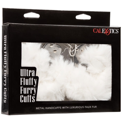 CalExotics Ultra Fluffy Furry Cuffs (4 Colours Available) - Extreme Toyz Singapore - https://extremetoyz.com.sg - Sex Toys and Lingerie Online Store