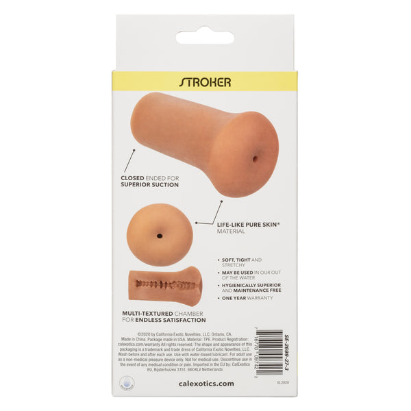 CalExotics Boundless Stroker Masturbator - Brown - Extreme Toyz Singapore - https://extremetoyz.com.sg - Sex Toys and Lingerie Online Store