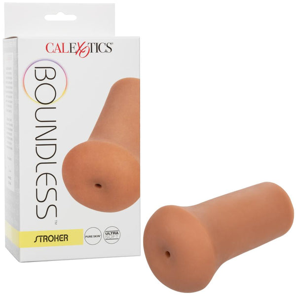 CalExotics Boundless Stroker Masturbator - Brown - Extreme Toyz Singapore - https://extremetoyz.com.sg - Sex Toys and Lingerie Online Store