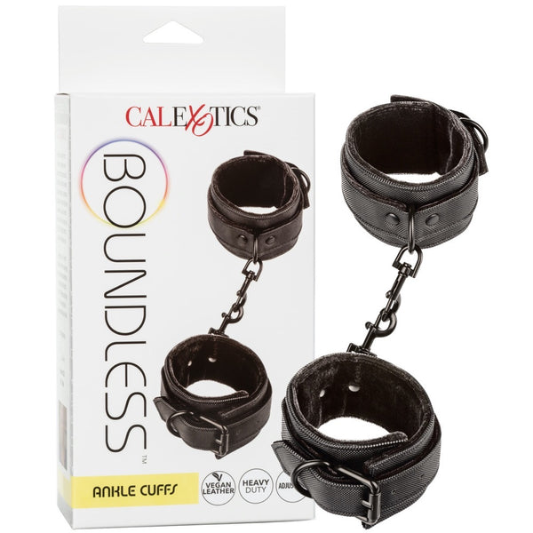 CalExotics Boundless Ankle Cuffs - Extreme Toyz Singapore - https://extremetoyz.com.sg - Sex Toys and Lingerie Online Store - Bondage Gear / Vibrators / Electrosex Toys / Wireless Remote Control Vibes / Sexy Lingerie and Role Play / BDSM / Dungeon Furnitures / Dildos and Strap Ons  / Anal and Prostate Massagers / Anal Douche and Cleaning Aide / Delay Sprays and Gels / Lubricants and more...