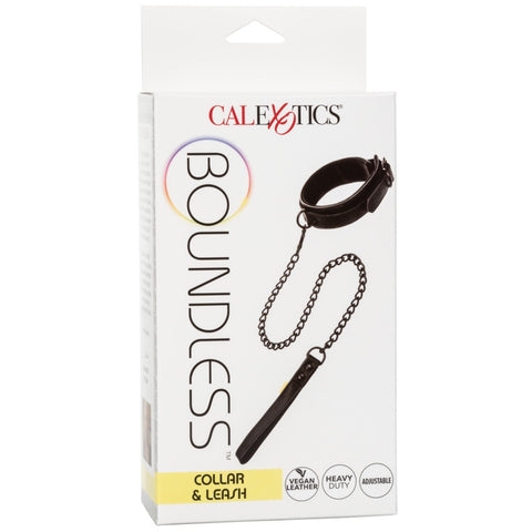 CalExotics Boundless Collar with Leash - Extreme Toyz Singapore - https://extremetoyz.com.sg - Sex Toys and Lingerie Online Store - Bondage Gear / Vibrators / Electrosex Toys / Wireless Remote Control Vibes / Sexy Lingerie and Role Play / BDSM / Dungeon Furnitures / Dildos and Strap Ons  / Anal and Prostate Massagers / Anal Douche and Cleaning Aide / Delay Sprays and Gels / Lubricants and more...