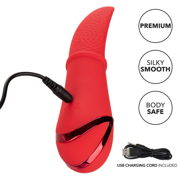 CalExotics California Dreaming Laguna Beach Lover Flickering Rechargeable Vibrator - Extreme Toyz Singapore - https://extremetoyz.com.sg - Sex Toys and Lingerie Online Store