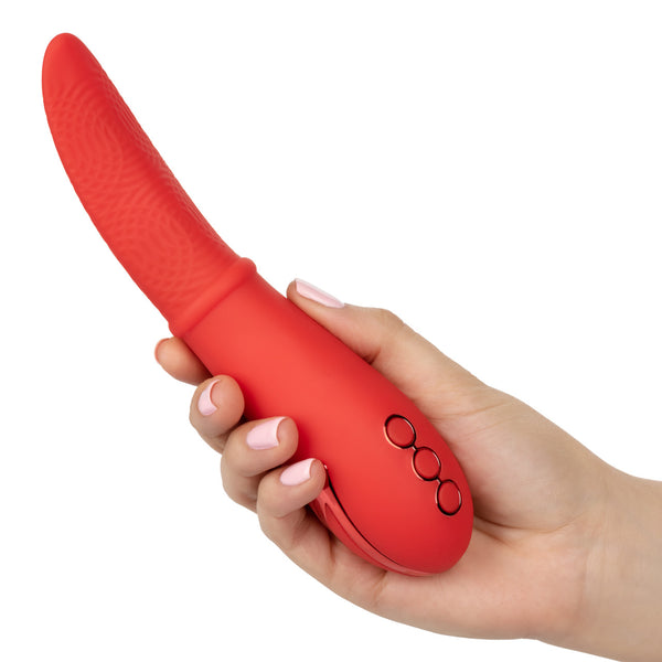 CalExotics California Dreaming Laguna Beach Lover Flickering Rechargeable Vibrator - Extreme Toyz Singapore - https://extremetoyz.com.sg - Sex Toys and Lingerie Online Store