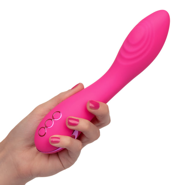 CalExotics California Dreaming Surf City Centerfold Pulsating Rechargeable Vibrator - Extreme Toyz Singapore - https://extremetoyz.com.sg - Sex Toys and Lingerie Online Store