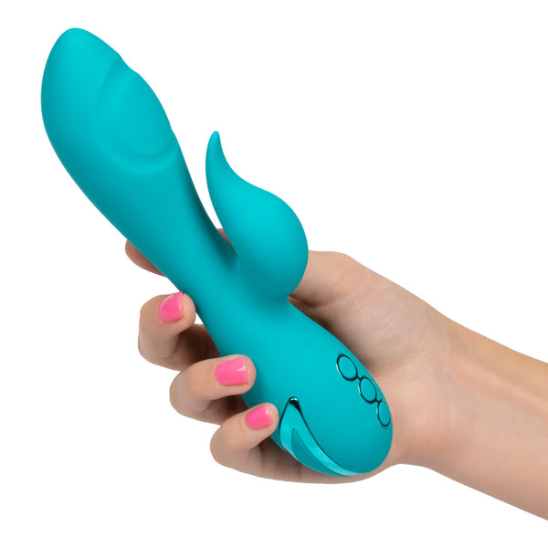 CalExotics California Dreaming Santa Monica Starlet Pulsating Rechargeable Vibrator - Extreme Toyz Singapore - https://extremetoyz.com.sg - Sex Toys and Lingerie Online Store